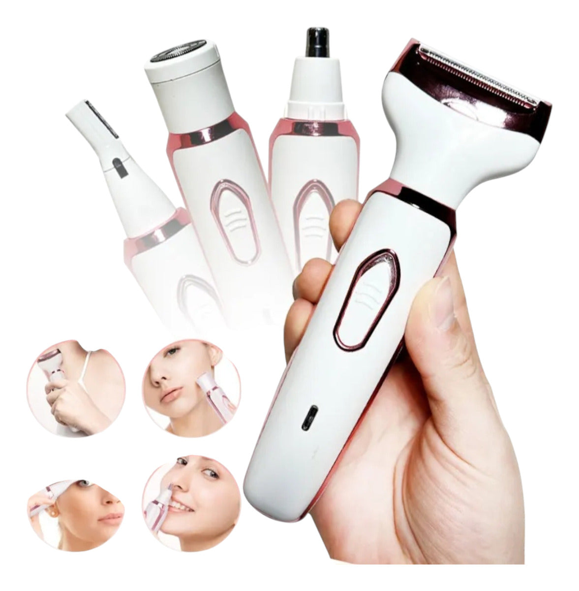 Depilador Elétrico Feminino Profissional Recarregavel Removedor De Pelos Eletrico Premium