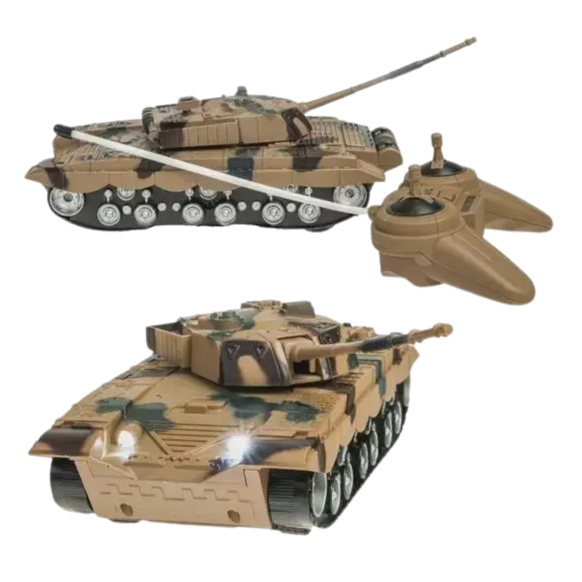 Tanque Guerra Controle Remoto Carrinho Bateria Recarregável