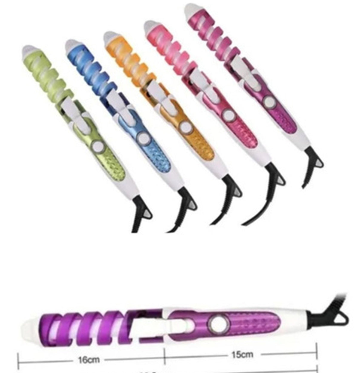 Chapinha De Cabelo Profissional E Modelador De Cachos Premium Bivolt