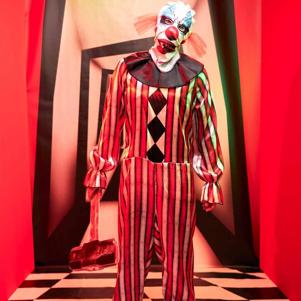 Festa Fantasia Halloween Masculino Adulto Luxo Carnaval Premium