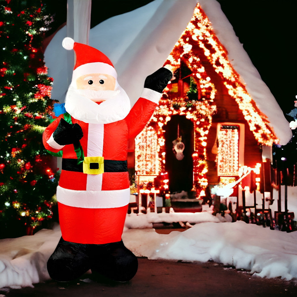Papai Noel Inflável Decoração Natal Gigante Grande Premium