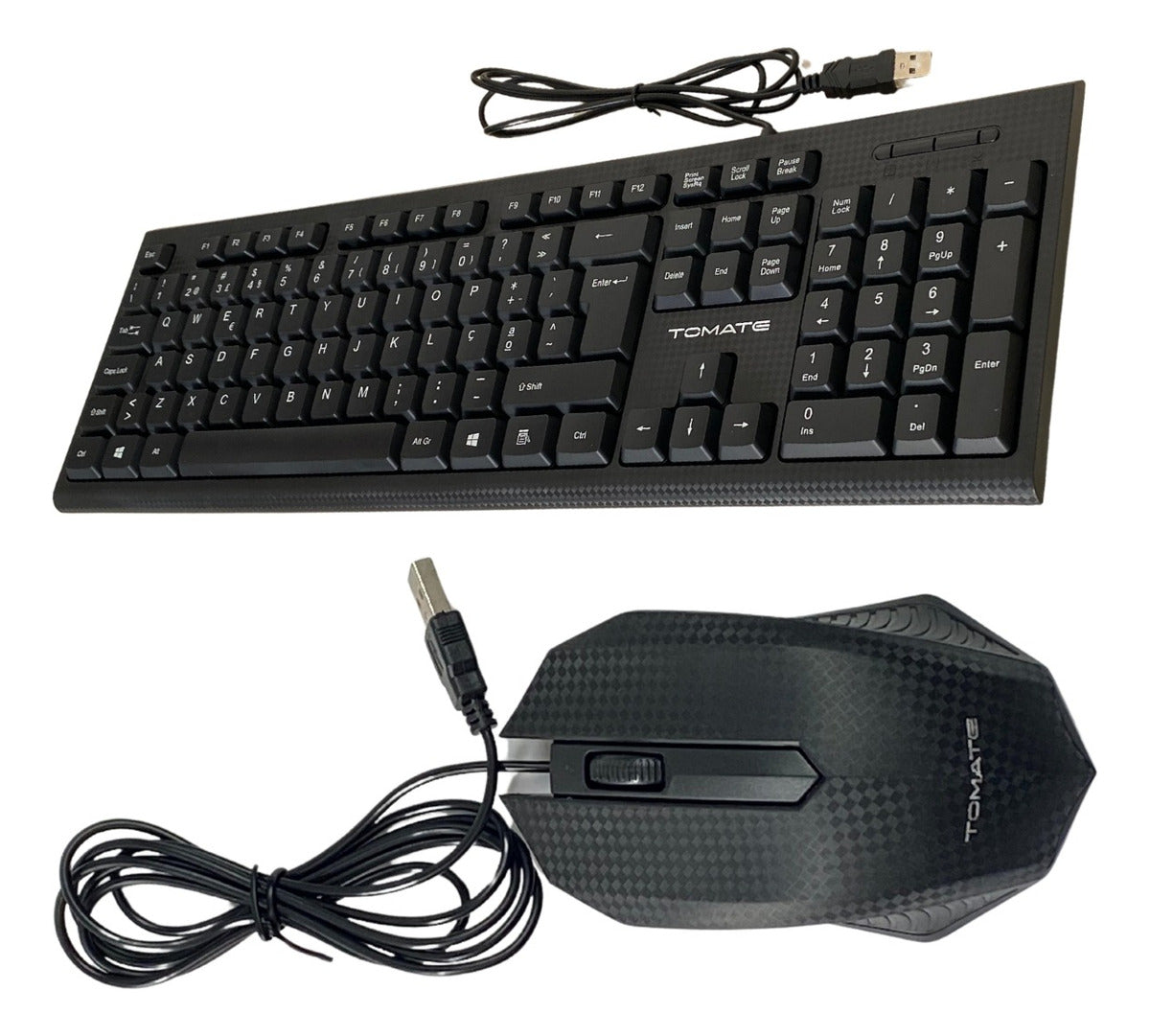 Kit Teclado E Mouse Usb Ultra Silencioso Ergonômico Premium
