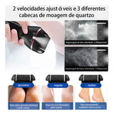 Lixadeira Pés Elétrico Recarregavel Removedor Rachaduras Calos Premium