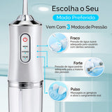 Irrigador Bucal Limpador Prótese Waterpik Água Elétrico Usb