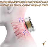 Massageador De Pescoço Lombar Almofada Relaxante Cervical