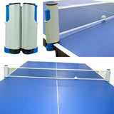 2 Raquete Ping Pong Tenis De Mesa Profissional Rede Retrátil