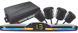 Sensor Estacionamento Universal Sonoro Com Display Premium