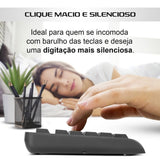 Teclado E Mouse Sem Fio Compatível Windows Mac Xbox Ps5