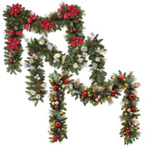 4 Festão Aramado Decoração Natal Flexivel Gigante Luxo Premium