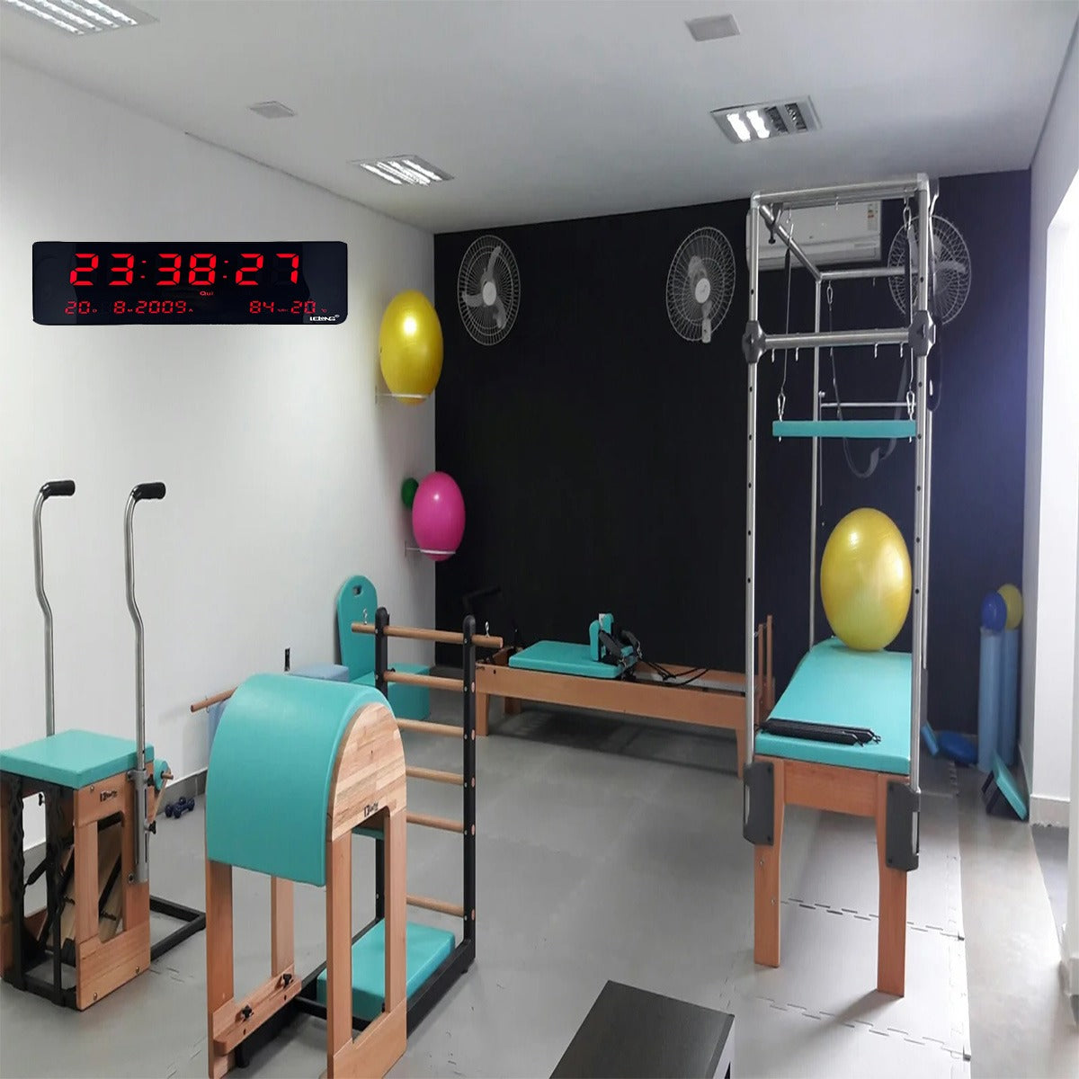 Relogio De Parede Led Grande Empresa Academia Igreja Recepção