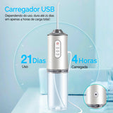 Irrigador Bucal Limpador Prótese Waterpik Água Elétrico Usb