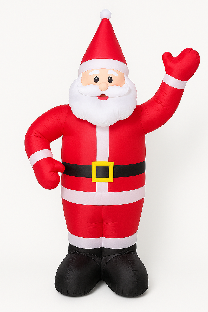 Papai Noel Inflável Decoração Natal Grande Gigante 1,90 Premium