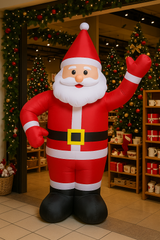 Papai Noel Inflável Decoração Natal Grande Gigante 1,90 Premium