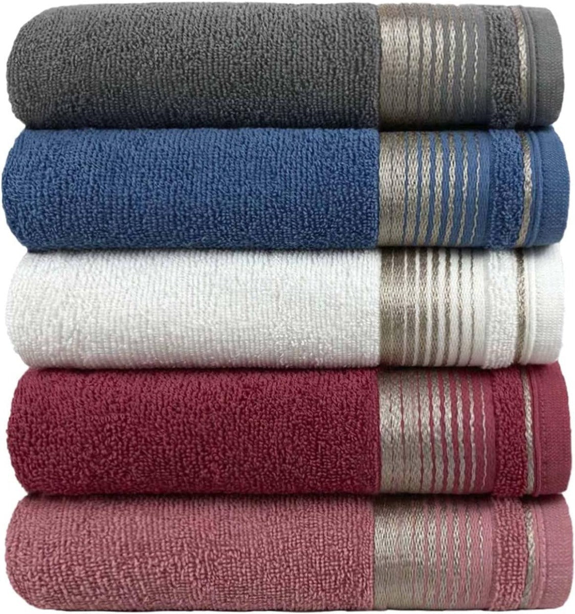 5 Toalha Banho Banhao Gigante Grossa Fofinha Luxo Premium