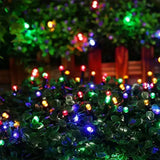 5 Pisca Pisca Natal 10m 100 Led Fixo Colorido Macho Femea