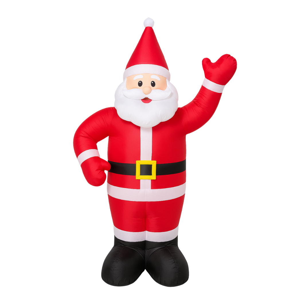 Papai Noel Inflável Decoração Natal Grande Gigante 1,90 Premium