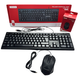 Kit Teclado E Mouse Usb Ultra Silencioso Ergonômico Premium