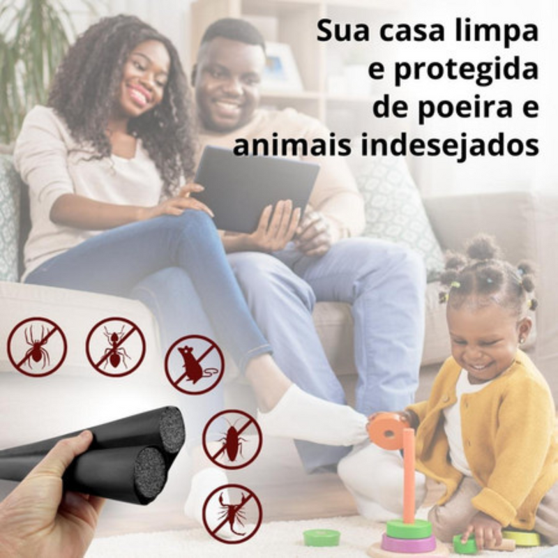 5 Veda Porta Inseto Agua Chuva Impermeável Ajustável Premium