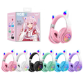 Fone Ouvido Bluetooth Infantil Coelho Led Menino Menina Luxo Premium