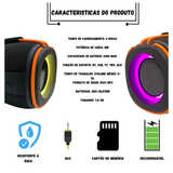 Caixa Som Bluetooth Potente Graves Alto Prova Agua Premium