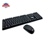 Teclado E Mouse Sem Fio Compatível Windows Mac Xbox Ps5