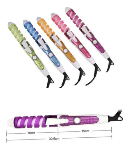 Chapinha De Cabelo Profissional E Modelador De Cachos Premium Bivolt