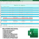 Relógio Ponto Biométrico Digital Livre Software Fácil Configuração Premium