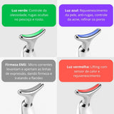 Massageador Facial Led Lift Fototerapia Anti Flacidez Luxo Portatil Premium