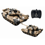 Tanque Guerra Controle Remoto Carrinho Bateria Recarregável Premium