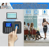 Relógio Ponto Biométrico Digital Livre Software Fácil Configuração Premium