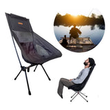 Cadeira Camping Dobrável Portátil Encosto Reforçada 140kg Com Bolsa