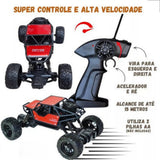 Jeep Carrinho Controle Remoto Brinquedo Super Truck Premium