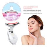 Massageador Facial Led Lift Fototerapia Anti Flacidez Luxo Portatil Premium