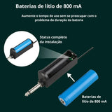 2 Microfone Sem Fio Duplo Profissional Uhf Karaoke Igreja Palestra Premium