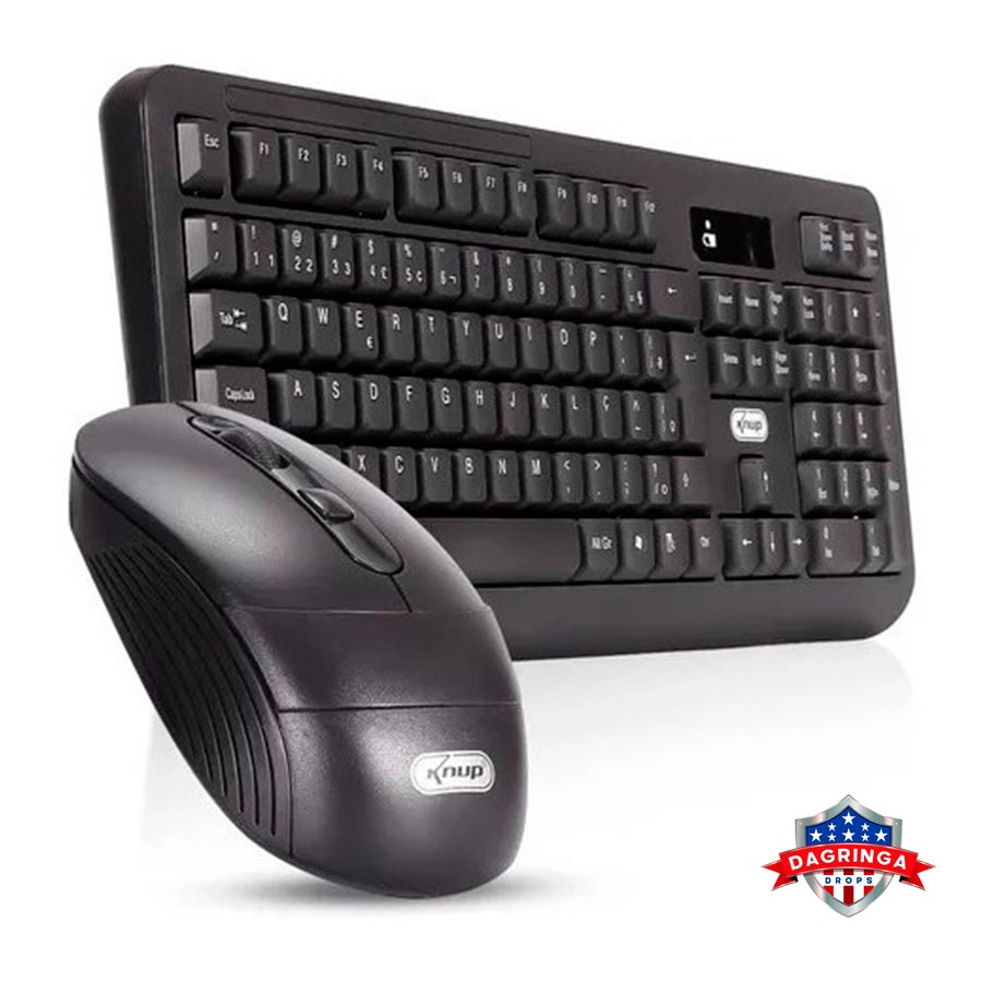 Teclado E Mouse Sem Fio Compatível Windows Mac Xbox Ps5