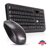 Teclado E Mouse Sem Fio Compatível Windows Mac Xbox Ps5