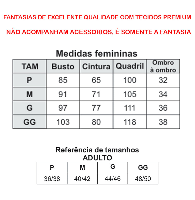 Festa Fantasia Hallowen Feminino Adulto Vampira Luxo Premium