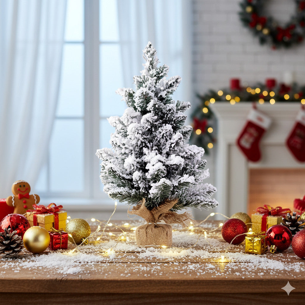 Arvore Natal Mesa 60cm Decoração Loja Escritório Luxo Premium