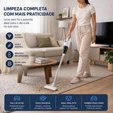 Aspirador De Pó Sem Fio Portátil Recaregável 120w Casa Carro