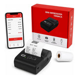 Impressora Portátil Térmica 58mm Bluetooth Recibos Androd Ios Premium