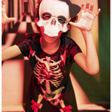Festa Fantasia Halloween Infantil Menina Luxo Premium