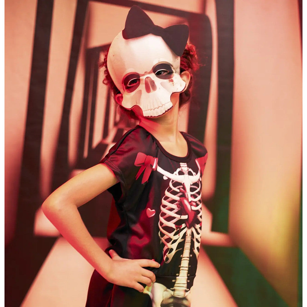 Festa Fantasia Halloween Infantil Menina Luxo Premium
