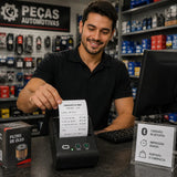 Impressora Portátil Térmica 58mm Bluetooth Recibos Androd Ios Premium