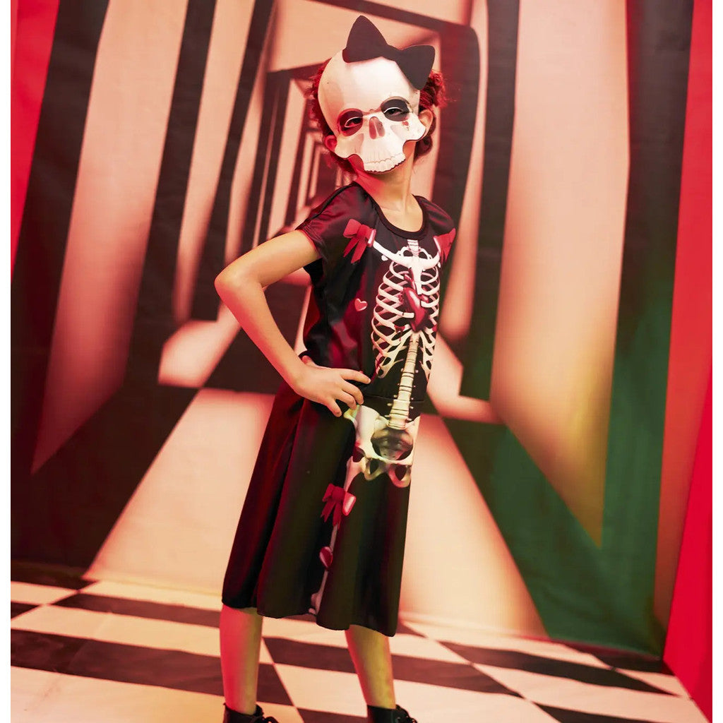 Festa Fantasia Halloween Infantil Menina Luxo Premium
