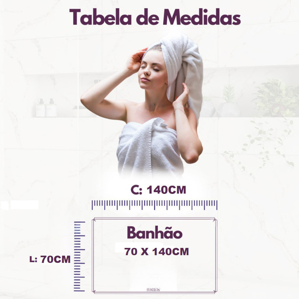 5 Toalha Banho Banhao Gigante Grossa Fofinha Algodao Luxo Premium