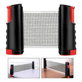 2 Raquete Ping Pong Tenis De Mesa Profissional Rede Retrátil Premium